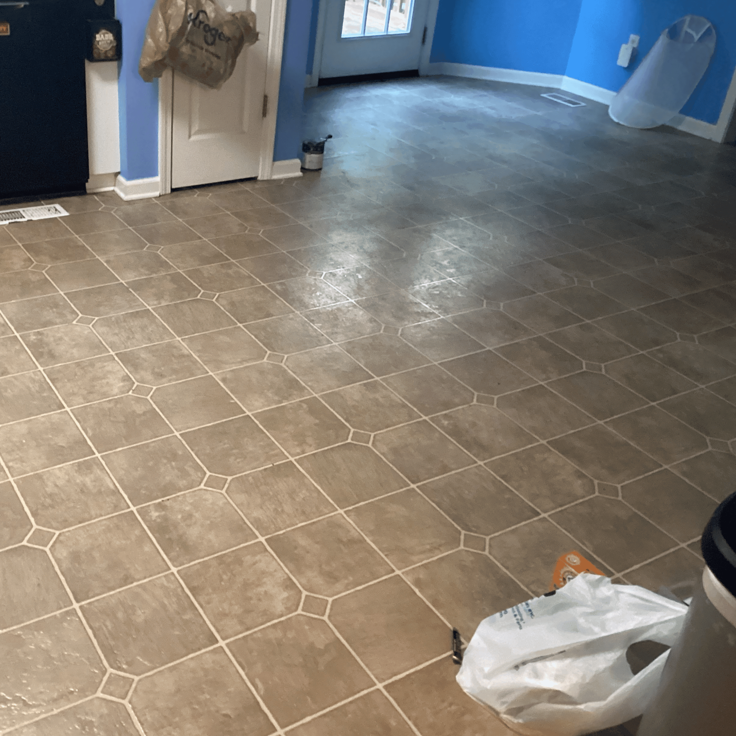 before floor